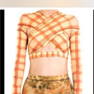 Charlotte Knowles anti cross over top size L